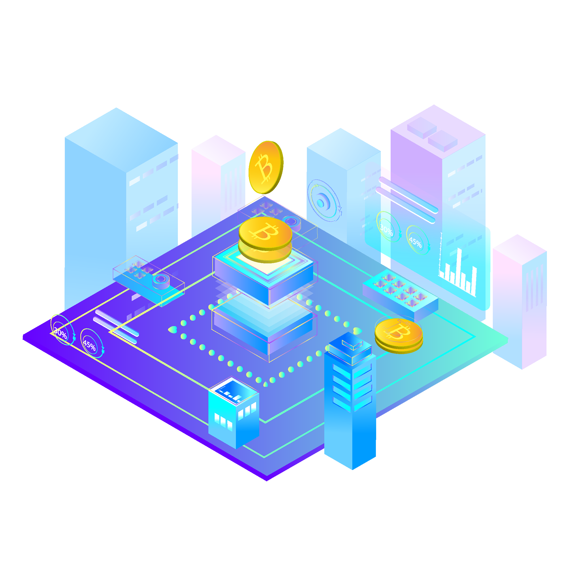 Liquiditäts-Mining Prozess